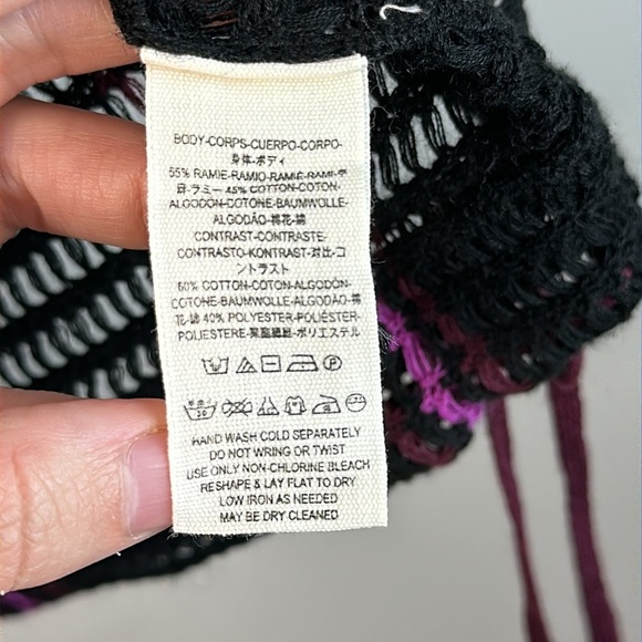 NWT Free People Babes Only Crochet Top Size S Whimsigoth Fairy Grunge - Picture 7 of 11